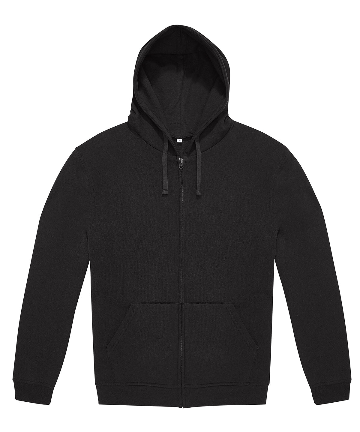 Tryck din logga på Hoodies från B&C Collection - Anpassa (BA432) B&C ID.334 huvtröja med dragkedja i färgen Svart för företag, föreningar och privatpersoner