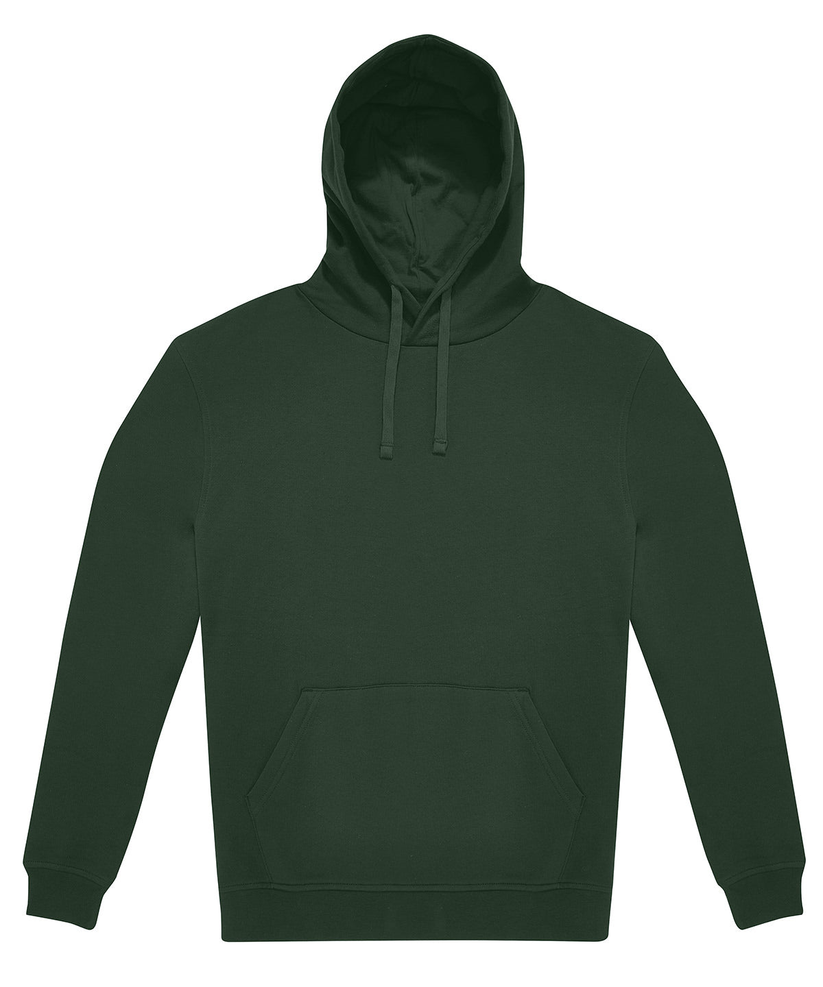 Tryck din logga på Hoodies från B&C Collection - Anpassa (BA434) B&C ID.223 huvtröja i färgen Mörkgrön för företag, föreningar och privatpersoner