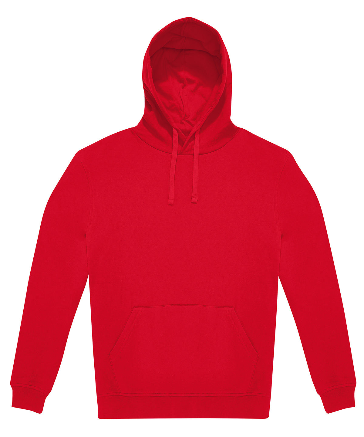 Tryck din logga på Hoodies från B&C Collection - Anpassa (BA434) B&C ID.223 huvtröja i färgen Mellan röd för företag, föreningar och privatpersoner