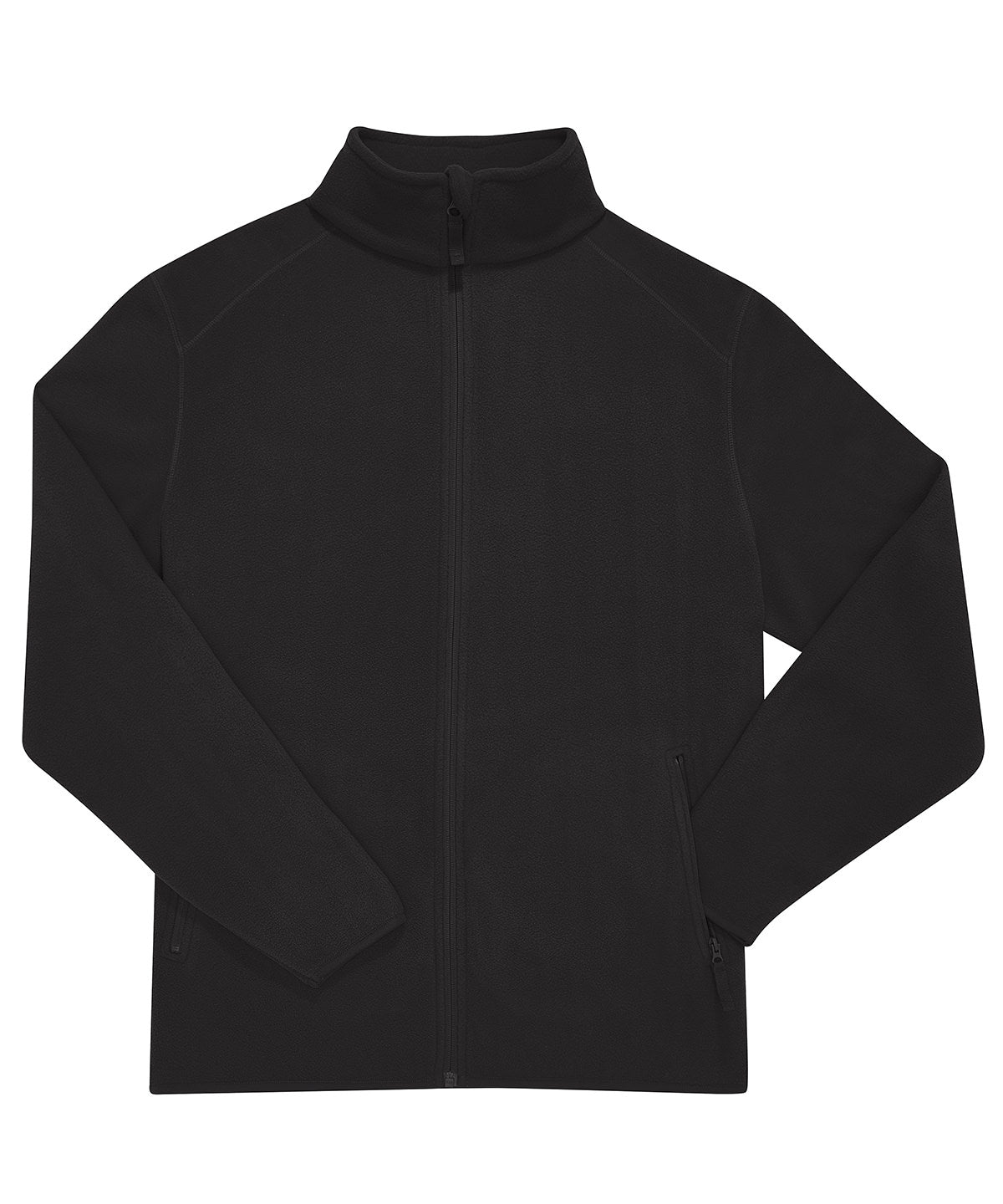 Tryck din logga på Fleece från B&C Collection - Anpassa (BA512) B&C Reset polar fleece i färgen Svart för företag, föreningar och privatpersoner