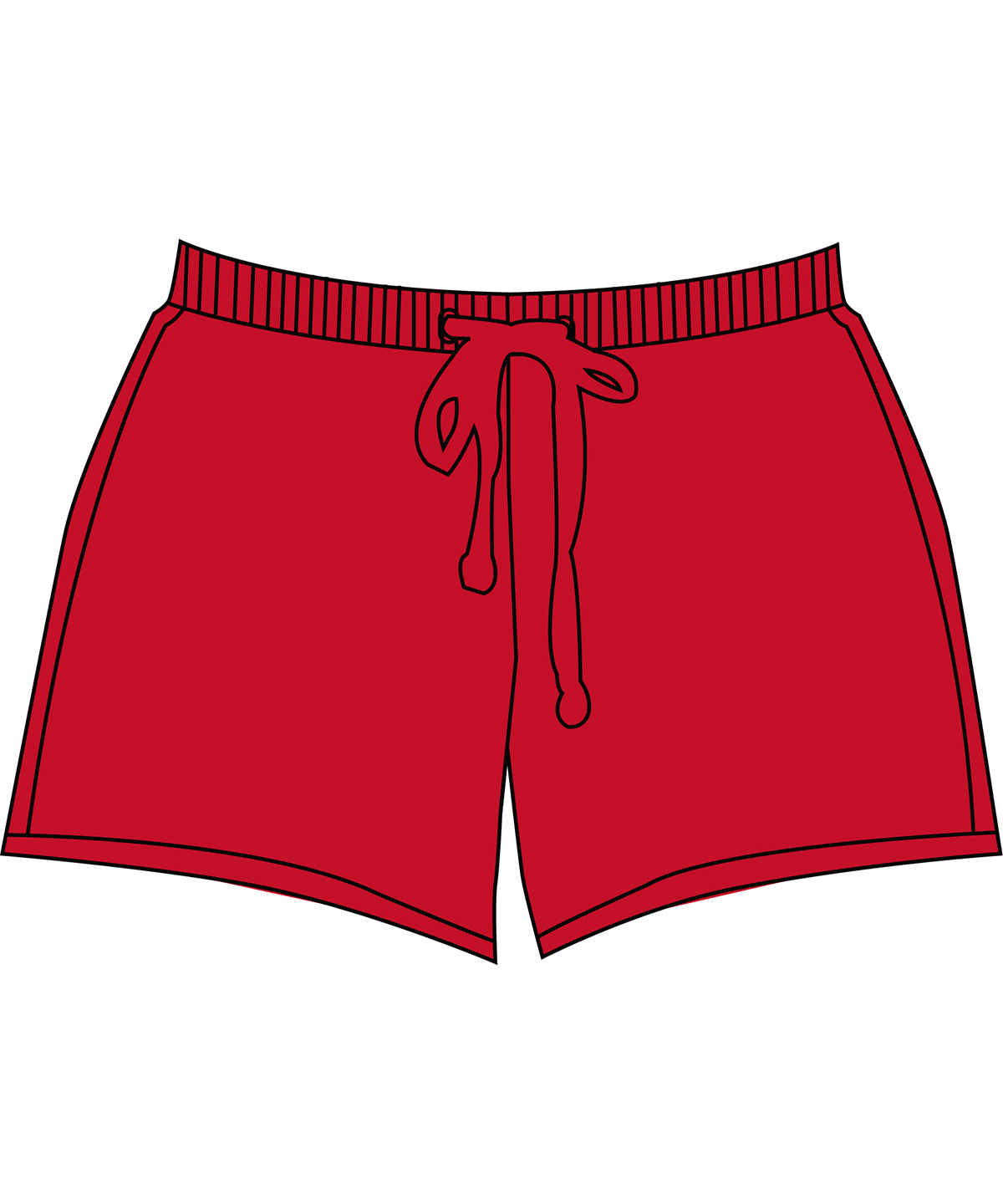 Tryck din logga på Shorts från Build Your Brand Basic - Anpassa (BB032) Dam bas sweatshorts i färgen Mellan röd för företag, föreningar och privatpersoner