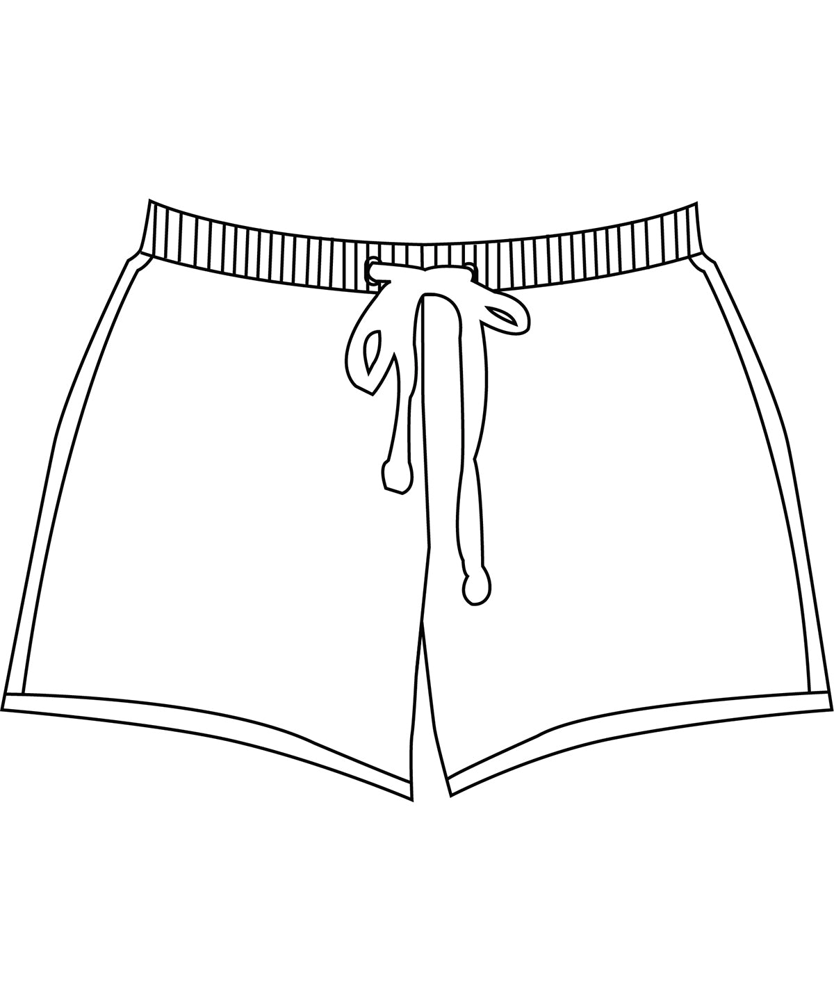 Tryck din logga på Shorts från Build Your Brand Basic - Anpassa (BB032) Dam bas sweatshorts i färgen Vit för företag, föreningar och privatpersoner