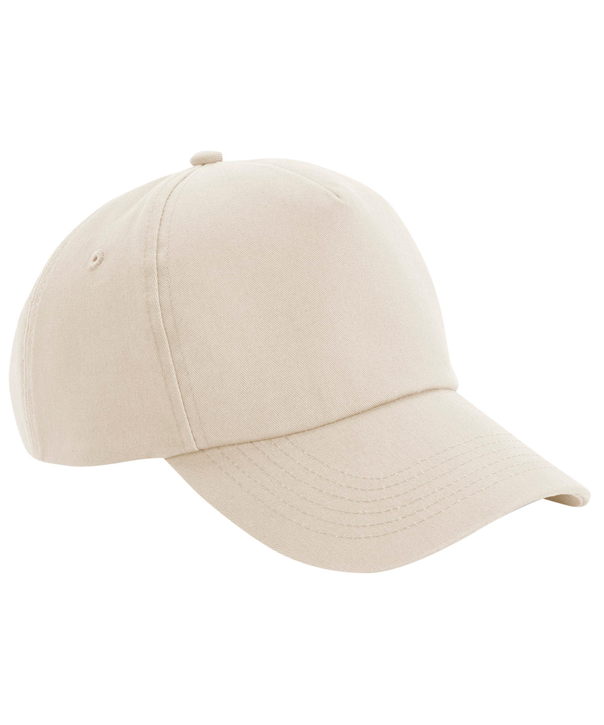 Tryck din logga på Kepsar från Beechfield - Anpassa (BC025) Autentisk 5-panel keps i färgen Naturligt One Size för företag, föreningar och privatpersoner