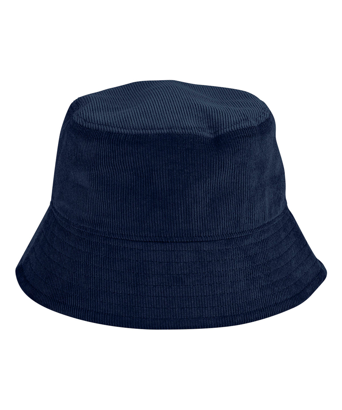 Tryck din logga på Hattar från Beechfield - Anpassa (BC687) EarthAware ekologisk cord bucket hat i färgen Marinblå för företag, föreningar och privatpersoner