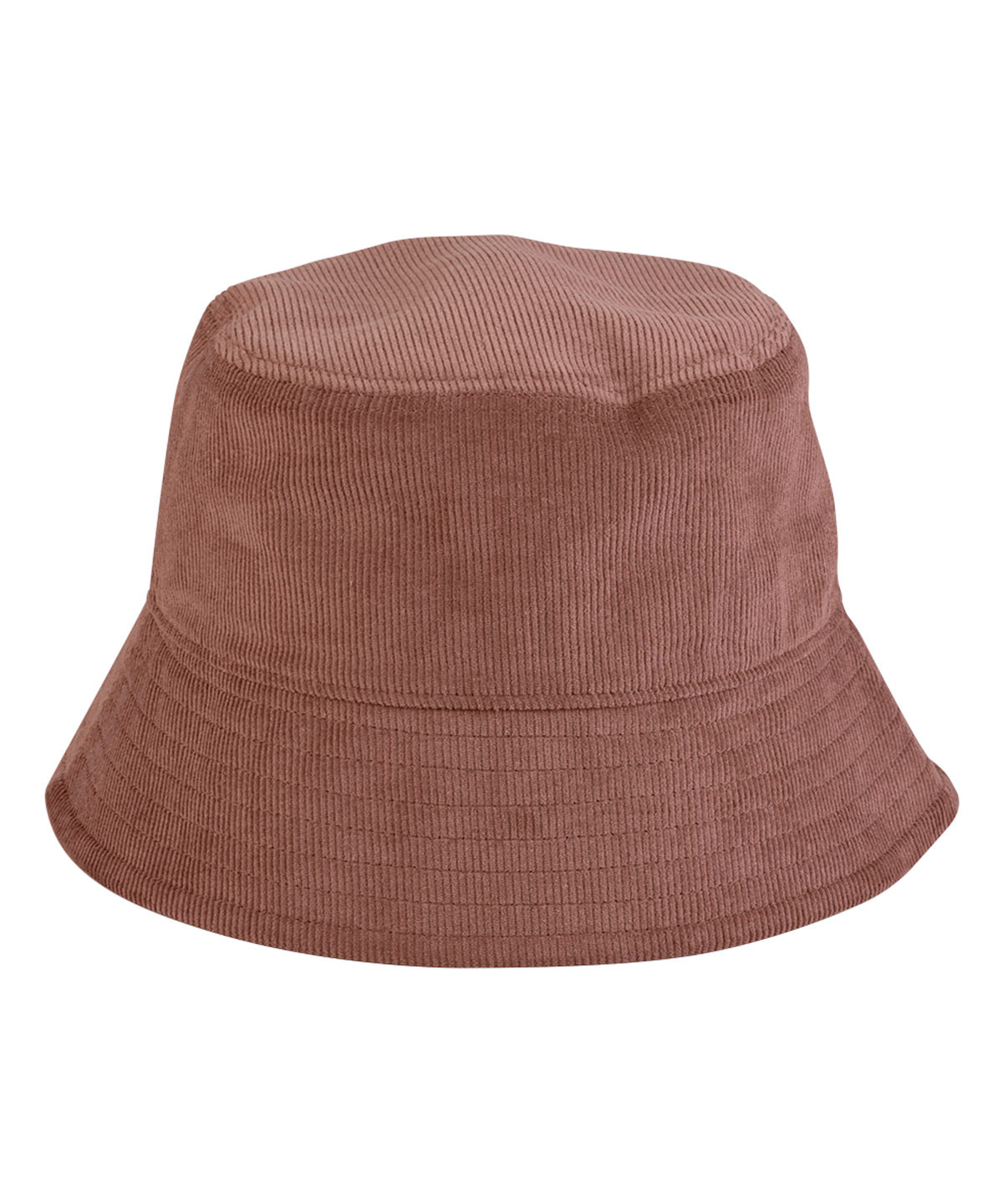 Tryck din logga på Hattar från Beechfield - Anpassa (BC687) EarthAware ekologisk cord bucket hat i färgen Mellanbrun för företag, föreningar och privatpersoner