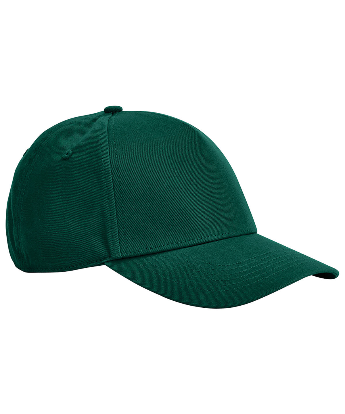 Tryck din logga på Kepsar från Beechfield - Anpassa (BC825) EarthAware Klassisk 5-panel keps i ekologisk bomull i färgen Djup grön One Size för företag, föreningar och privatpersoner