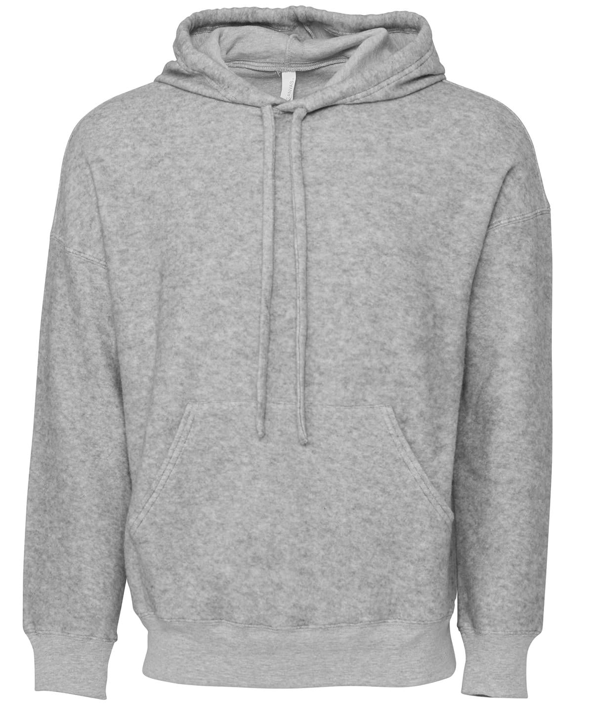 Tryck din logga på Hoodies från Bella Canvas - Anpassa (BE130) Luvtröja i sueded fleece, unisex i färgen för företag, föreningar och privatpersoner