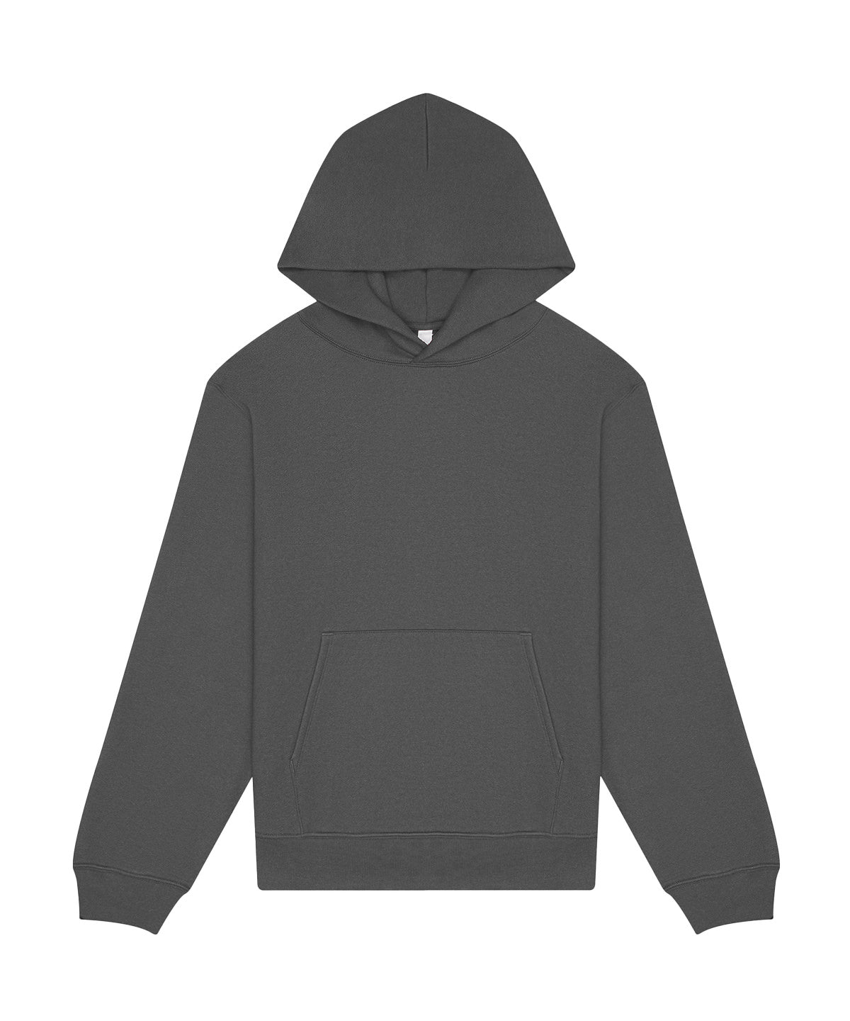 Tryck din logga på Hoodies från Bella Canvas - Anpassa (BE152) Unisex kraftig huvtröja med pullover i färgen Mörkgrå för företag, föreningar och privatpersoner