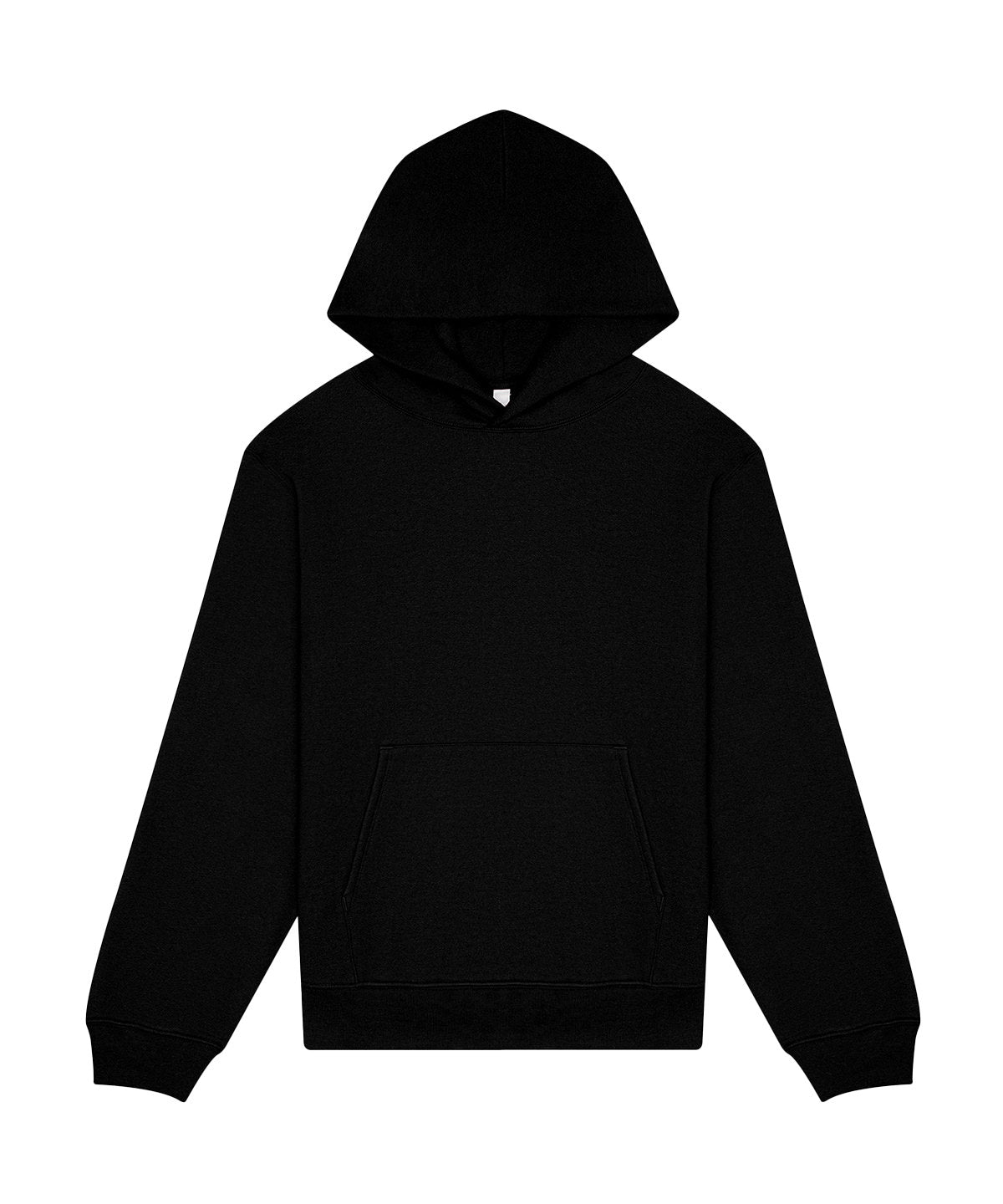 Tryck din logga på Hoodies från Bella Canvas - Anpassa (BE152) Unisex kraftig huvtröja med pullover i färgen Svart för företag, föreningar och privatpersoner