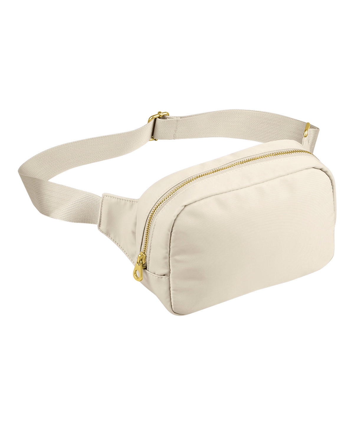 Tryck din logga på Väskor från Bagbase - Anpassa (BG883) Sundae cross-body-väska i färgen Off Vit One Size för företag, föreningar och privatpersoner