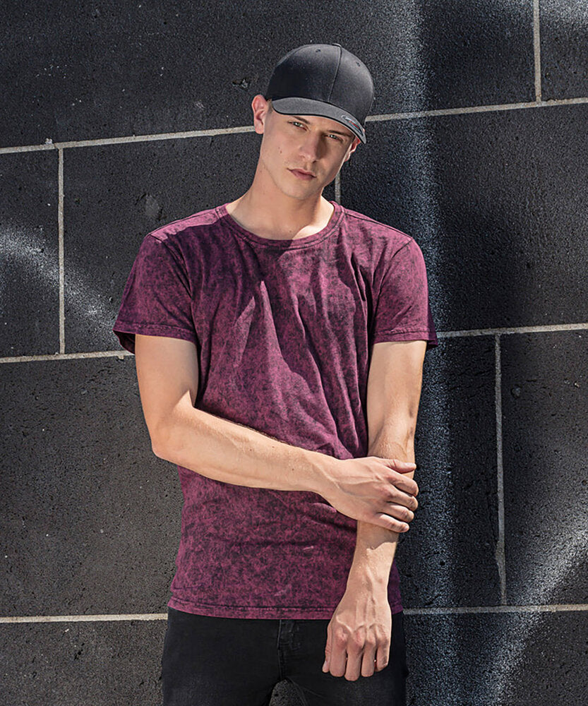 BUILD YOUR BRAND Acid washed tee BY070