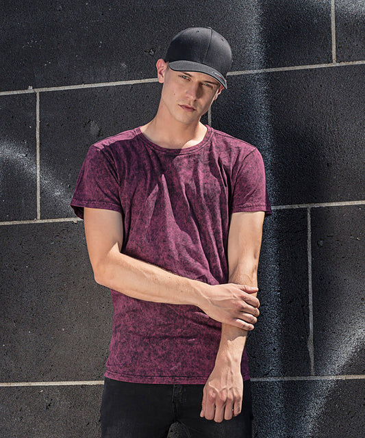 BUILD YOUR BRAND Acid washed tee BY070