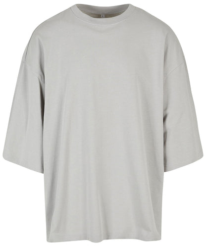 Tryck din logga på T-shirts från Build Your Brand - Anpassa Stor t-shirt i färgen Ljusgrå för företag, föreningar och privatpersoner