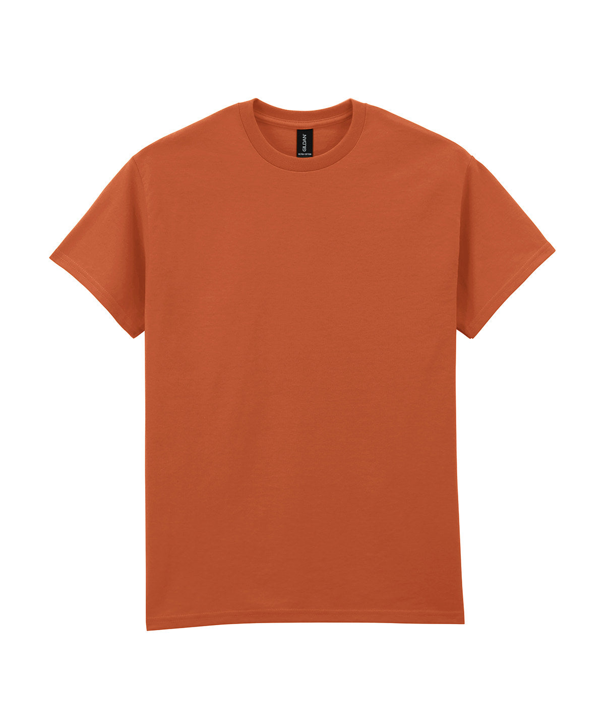 Tryck din logga på T-shirts från Gildan - Anpassa (3GD002) Ultra Cotton t-shirt för vuxna i färgen Mörk orange för företag, föreningar och privatpersoner