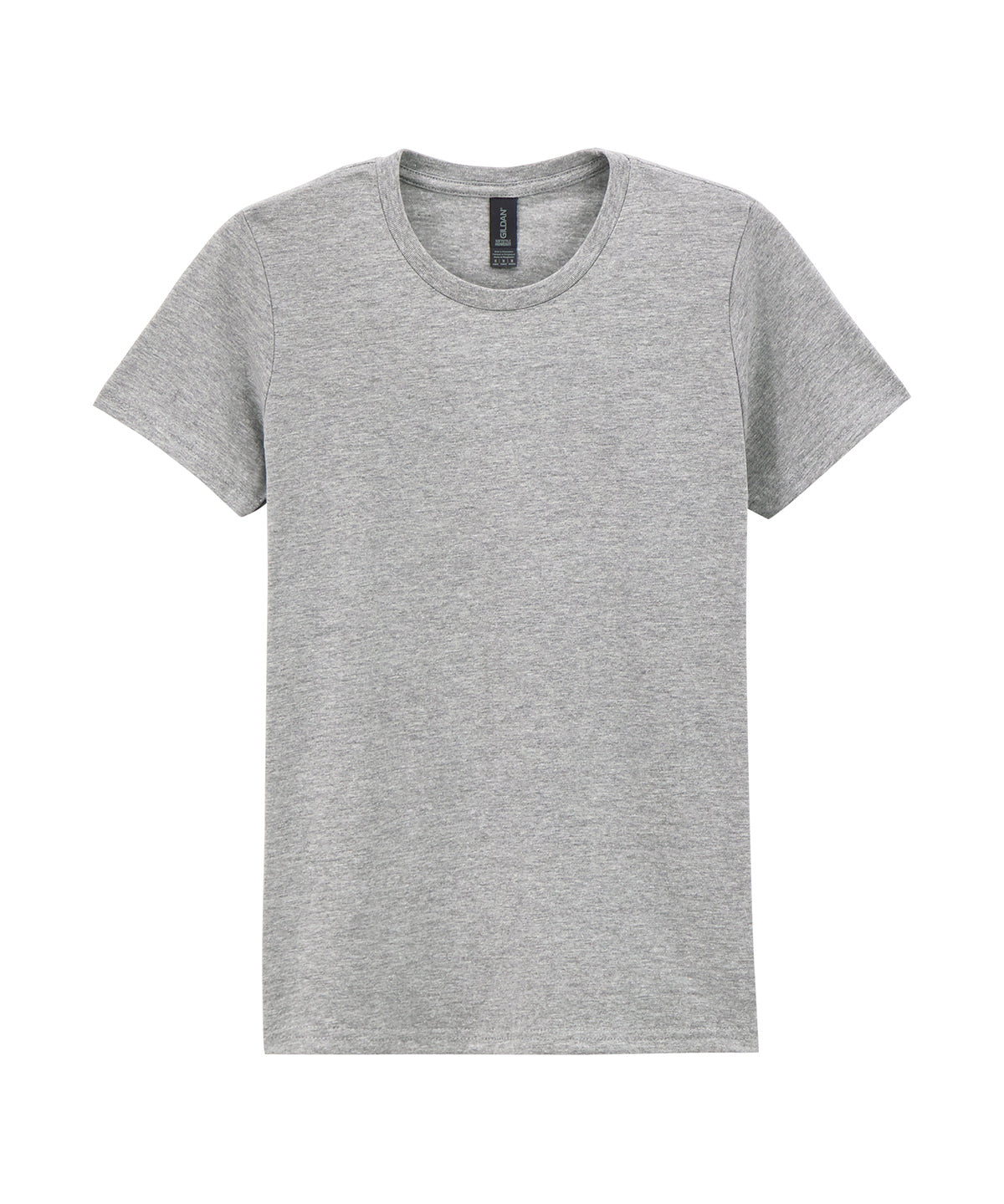 Tryck din logga på T-shirts från Gildan - Anpassa (GD026) Softstyle midweight t-shirt för damer i färgen Ljunggrå för företag, föreningar och privatpersoner