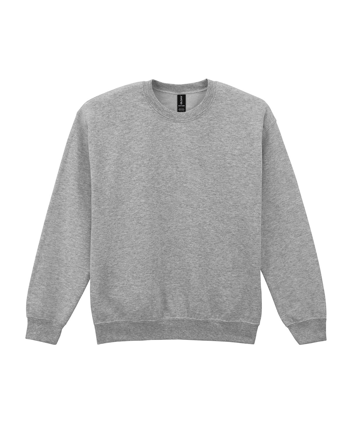 Tryck din logga på Sweatshirts från Gildan - Anpassa (2GD056) Sweatshirt med rund hals för vuxna i Heavy Blend i färgen Ljunggrå för företag, föreningar och privatpersoner