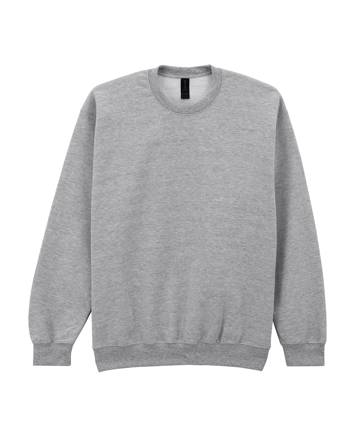 Tryck din logga på Sweatshirts från Gildan - Anpassa (2GD066) Rund hals i Softstyle midweight fleece för vuxna i färgen Ljunggrå för företag, föreningar och privatpersoner