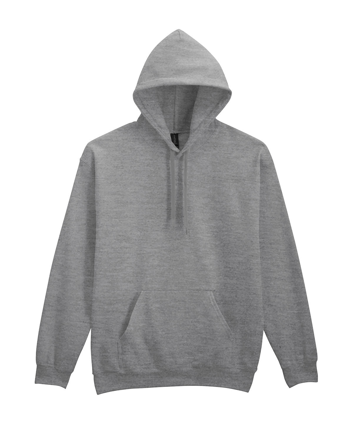 Tryck din logga på Hoodies från Gildan - Anpassa (4GD067) Softstyle midweight fleece hoodie för vuxna i färgen Ljunggrå för företag, föreningar och privatpersoner