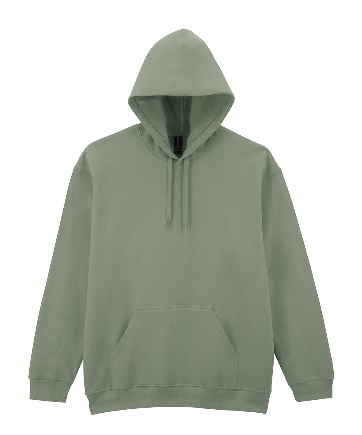 Tryck din logga på Hoodies från Gildan - Anpassa (4GD067) Softstyle midweight fleece hoodie för vuxna i färgen Mellan grön för företag, föreningar och privatpersoner