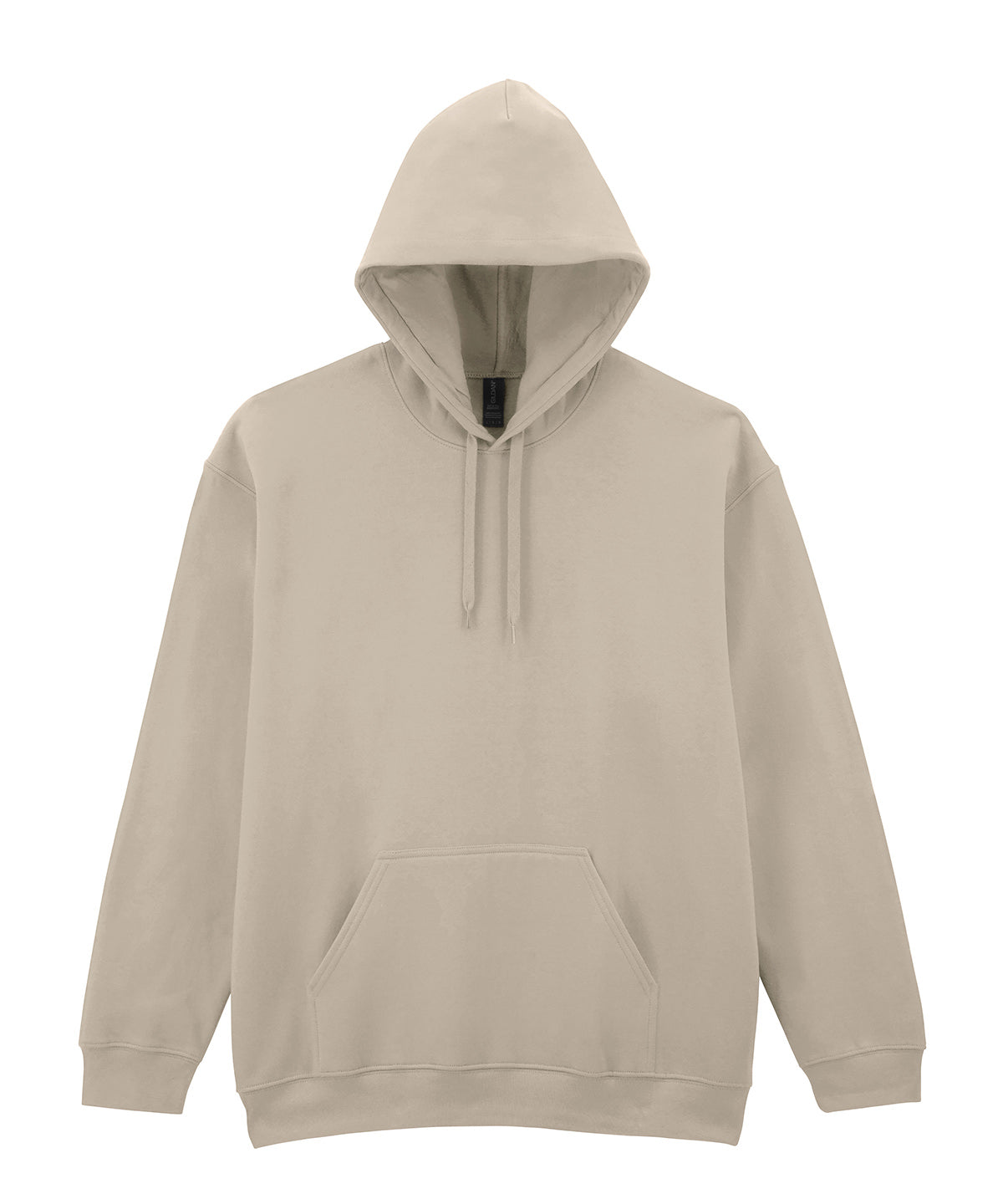 Tryck din logga på Hoodies från Gildan - Anpassa (4GD067) Softstyle midweight fleece hoodie för vuxna i färgen Naturligt för företag, föreningar och privatpersoner