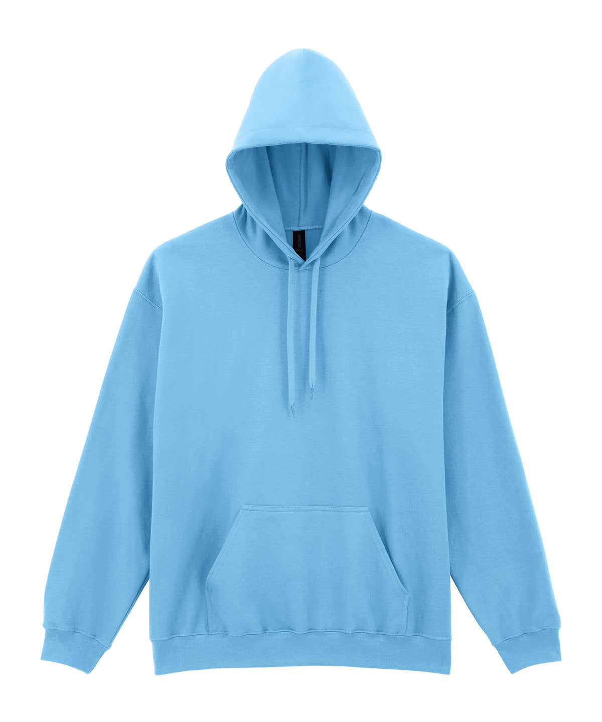 Tryck din logga på Hoodies från Gildan - Anpassa (4GD067) Softstyle midweight fleece hoodie för vuxna i färgen Himmelblå för företag, föreningar och privatpersoner