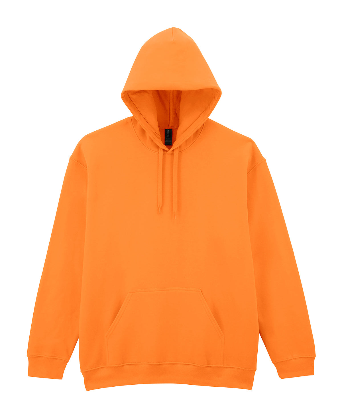 Tryck din logga på Hoodies från Gildan - Anpassa (4GD067) Softstyle midweight fleece hoodie för vuxna i färgen Mellan Orange för företag, föreningar och privatpersoner