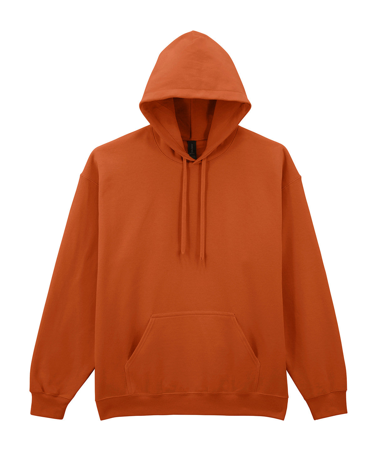 Tryck din logga på Hoodies från Gildan - Anpassa (4GD067) Softstyle midweight fleece hoodie för vuxna i färgen Mörk orange för företag, föreningar och privatpersoner