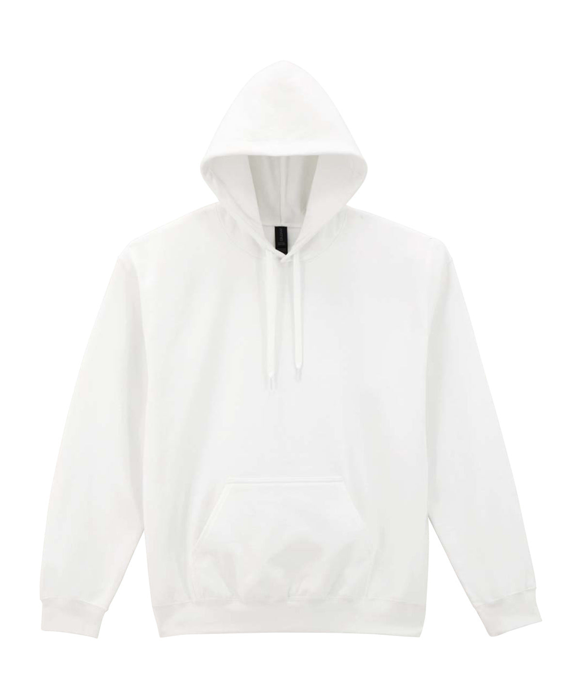 Tryck din logga på Hoodies från Gildan - Anpassa (4GD067) Softstyle midweight fleece hoodie för vuxna i färgen Vit för företag, föreningar och privatpersoner