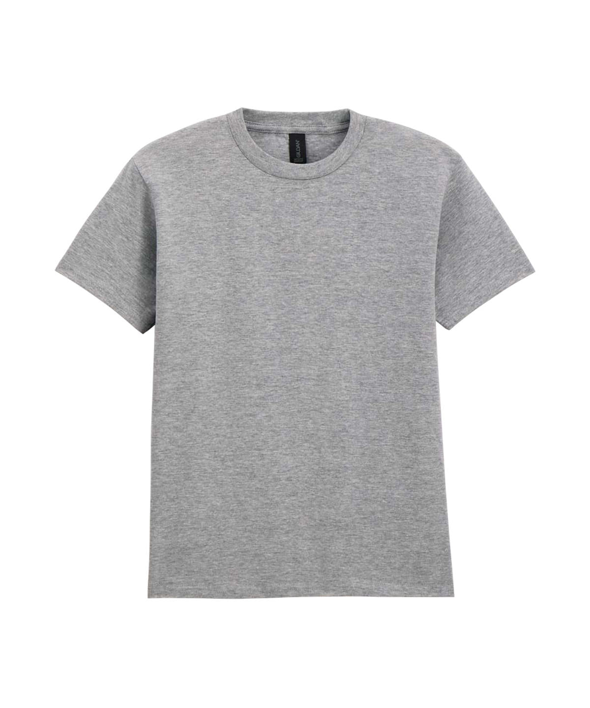 Tryck din logga på T-shirts från Gildan - Anpassa (GD24B) Softstyle midweight t-shirt för ungdomar i färgen Ljunggrå för företag, föreningar och privatpersoner