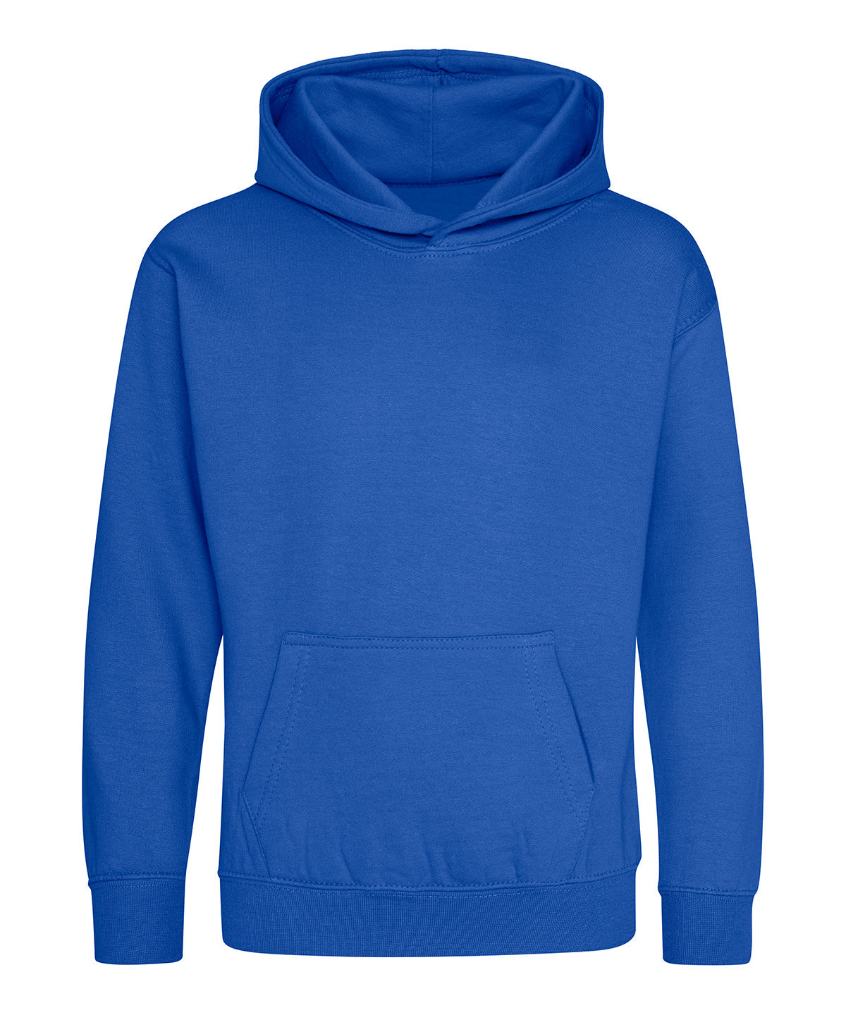 Tryck din logga på Hoodies från AWDis Just Hoods - Anpassa (JH01J) Luvtröja för barn i färgen Royal för företag, föreningar och privatpersoner