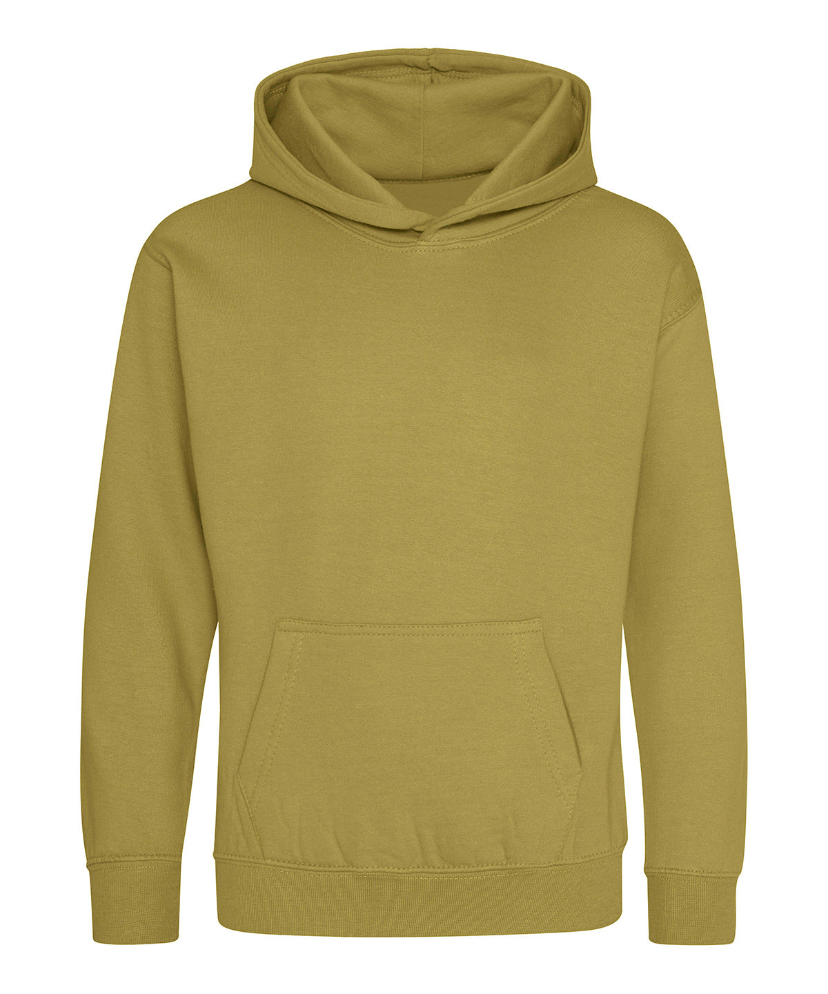 Tryck din logga på Hoodies från AWDis Just Hoods - Anpassa (3JH01J) Luvtröja för barn i färgen Khaki för företag, föreningar och privatpersoner