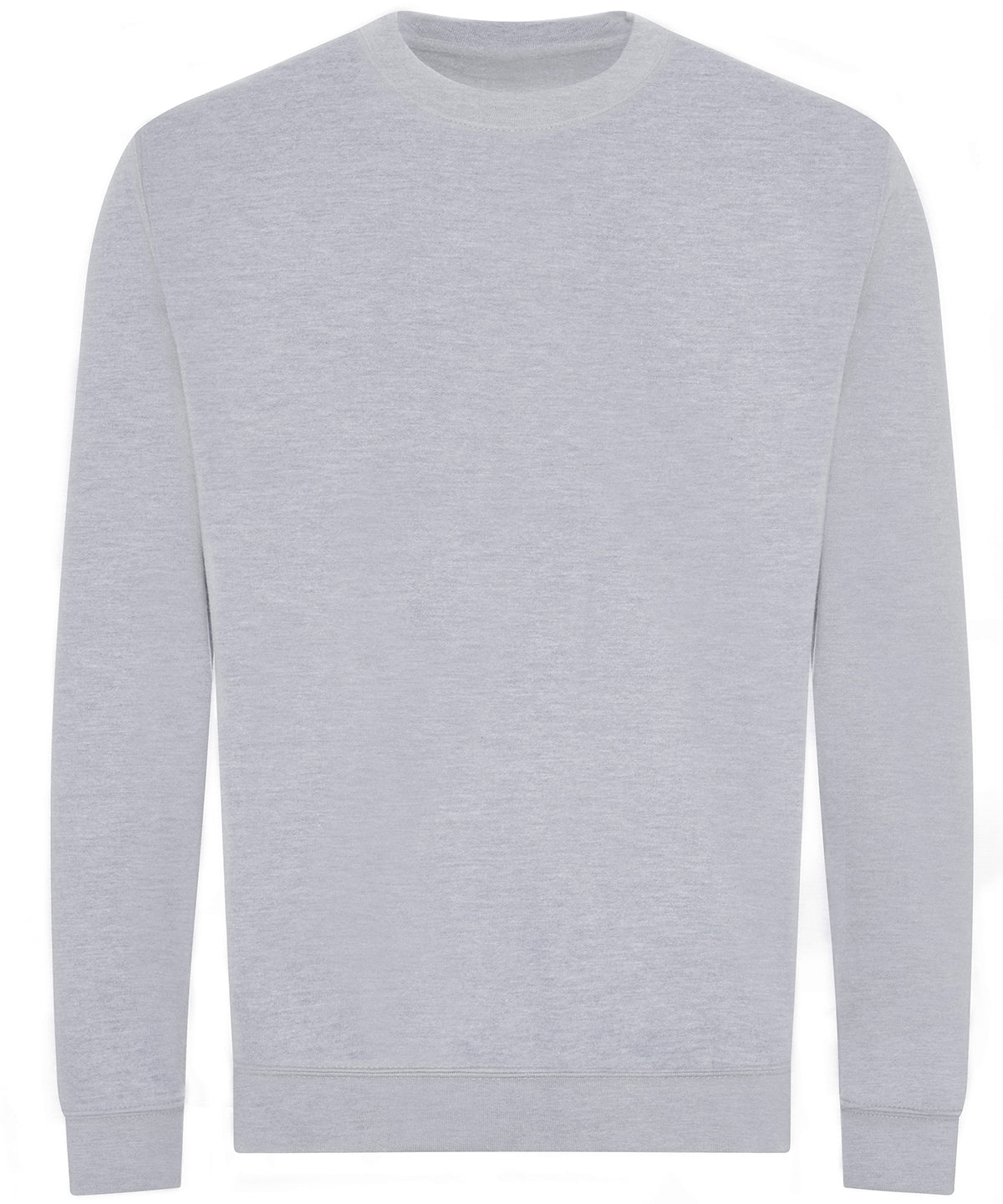 Tryck din logga på Sweatshirts från AWDis Just Hoods - Anpassa (JH230) Ekologisk sweatshirt i färgen Ljunggrå för företag, föreningar och privatpersoner