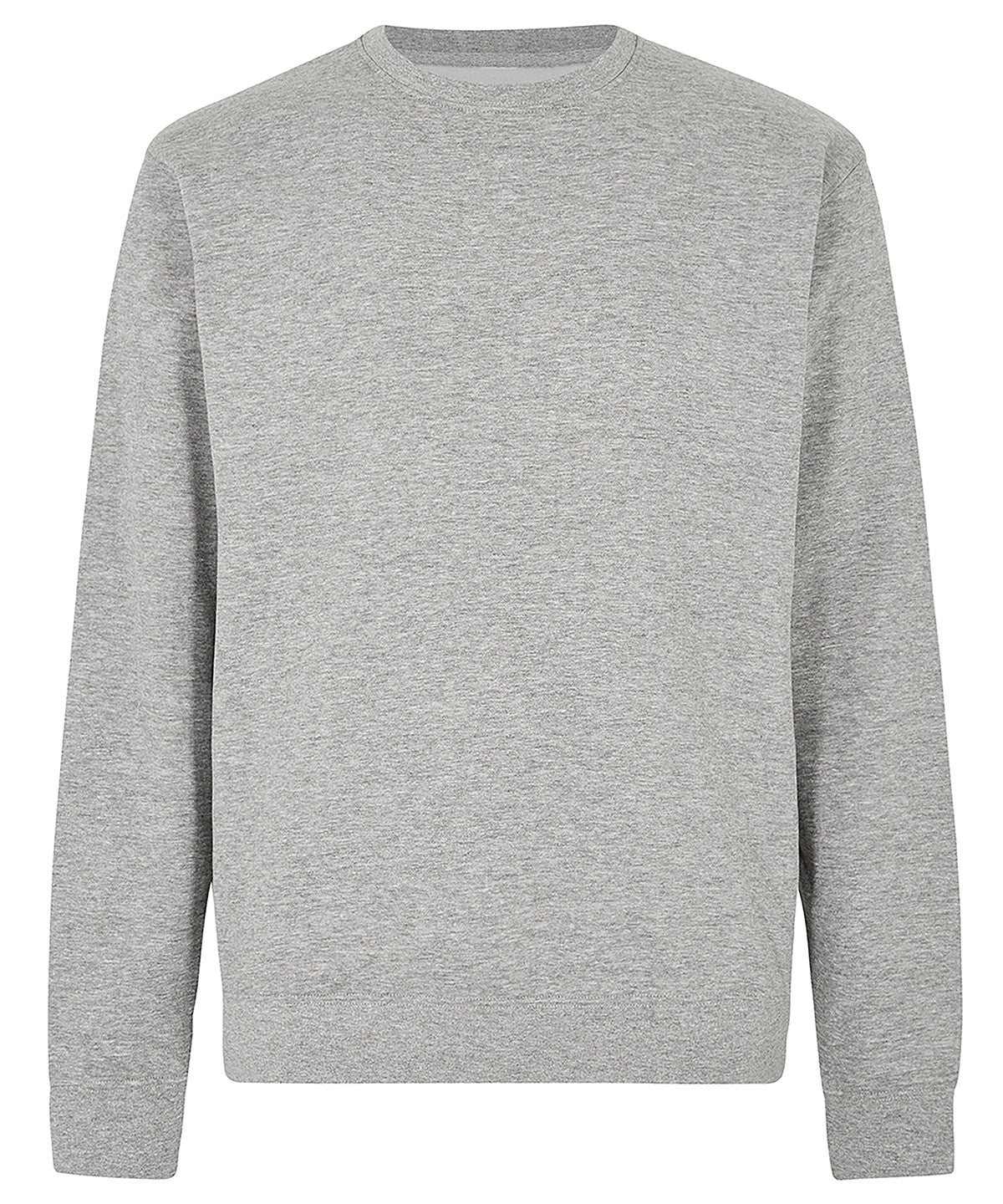 Tryck din logga på Sweatshirts från Kustom Kit - Anpassa (KK332) Sweatshirt med normal passform i färgen Ljunggrå för företag, föreningar och privatpersoner