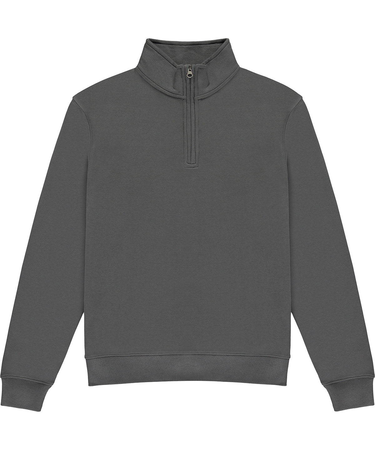 Tryck din logga på Sweatshirts från Kustom Kit - Anpassa (KK335) Sweatshirt med dragkedja och normal passform i färgen Mörkgrå för företag, föreningar och privatpersoner