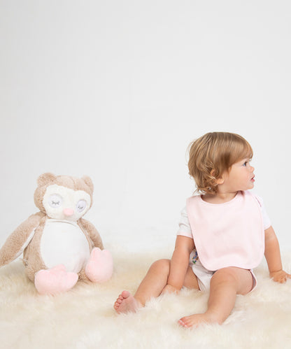 Tryck din logga på Mjukdjur från Mumbles - Anpassa Zippie uggla i färgen för företag, föreningar och privatpersoner