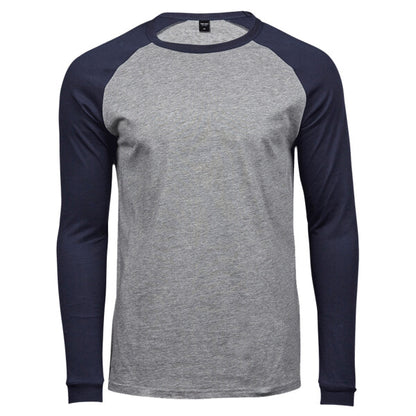 TEE JAYS Tee Jays Long Sleeve Baseball T-Shirt TJ5072