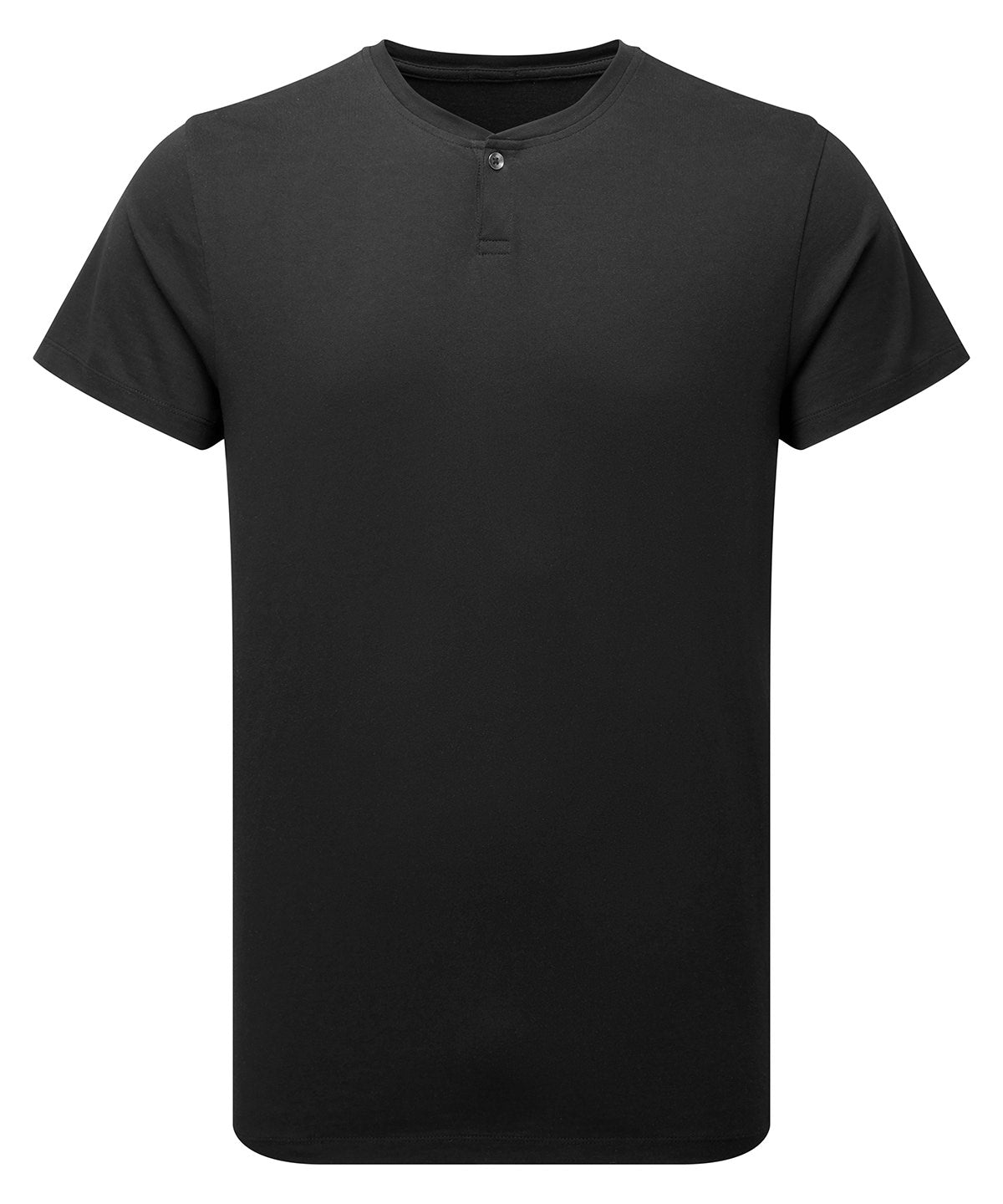 Tryck din logga på T-shirts från Premier - Anpassa (PR219) Mens Cotton Rich Comis Tee i färgen Svart för företag, föreningar och privatpersoner