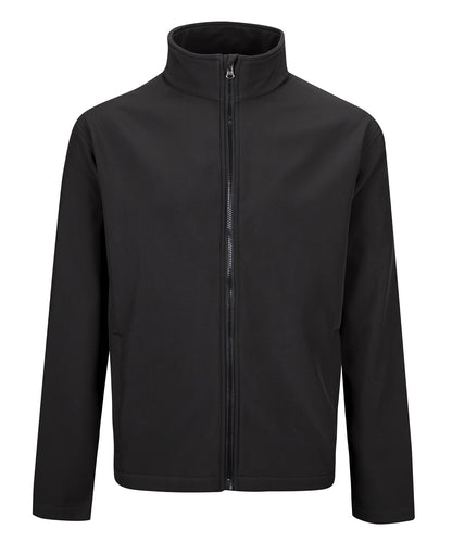 Tryck din logga på Softshelljackor från Portwest - Anpassa Print and Promo softshell i färgen Svart för företag, föreningar och privatpersoner
