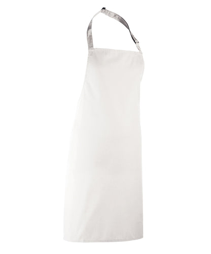 Tryck din logga på Förkläden från Premier - Anpassa Colours haklappsförkläde - XL i färgen för företag, föreningar och privatpersoner