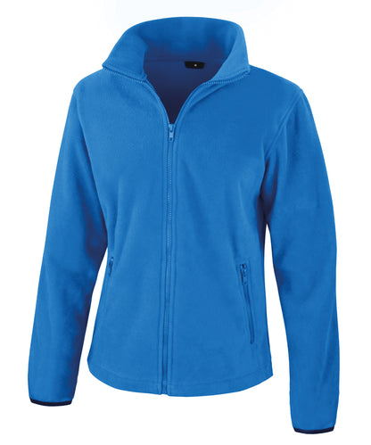 Tryck din logga på Fleece från Result Core - Anpassa Norse outdoor fleece för damer i färgen Mellanblå för företag, föreningar och privatpersoner
