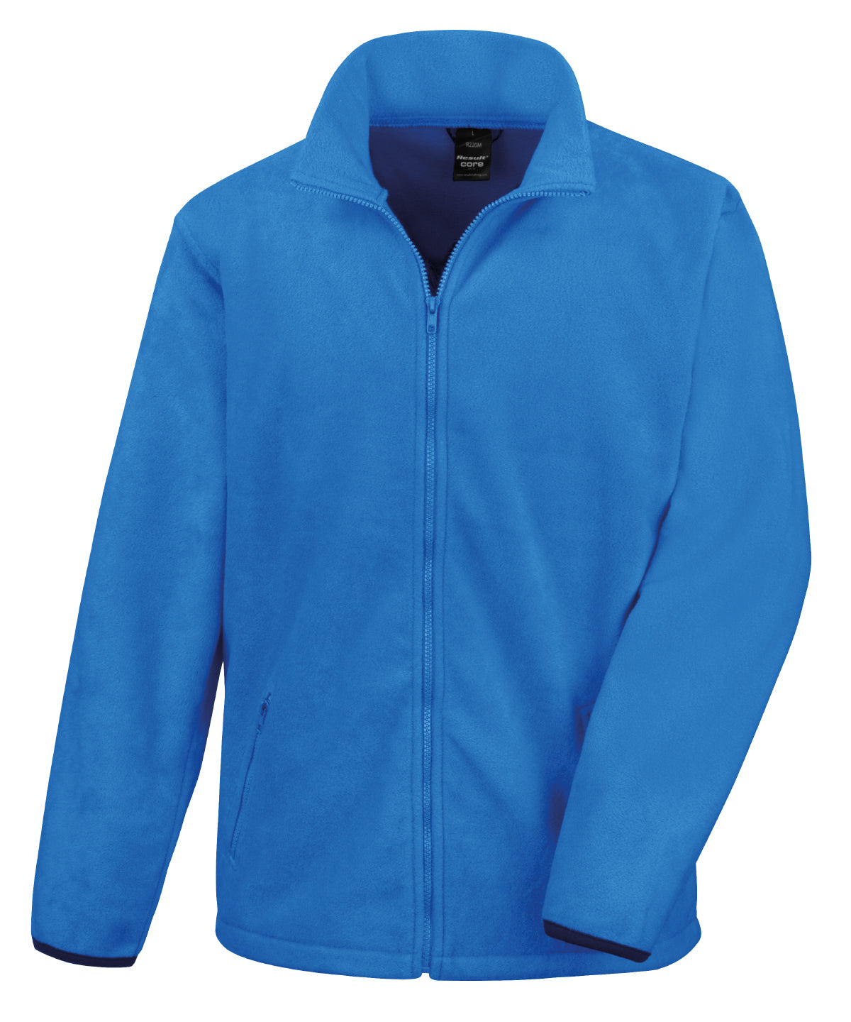 Tryck din logga på Fleece från Result Core - Anpassa (R220X) Norse outdoor fleece i färgen Mellanblå för företag, föreningar och privatpersoner