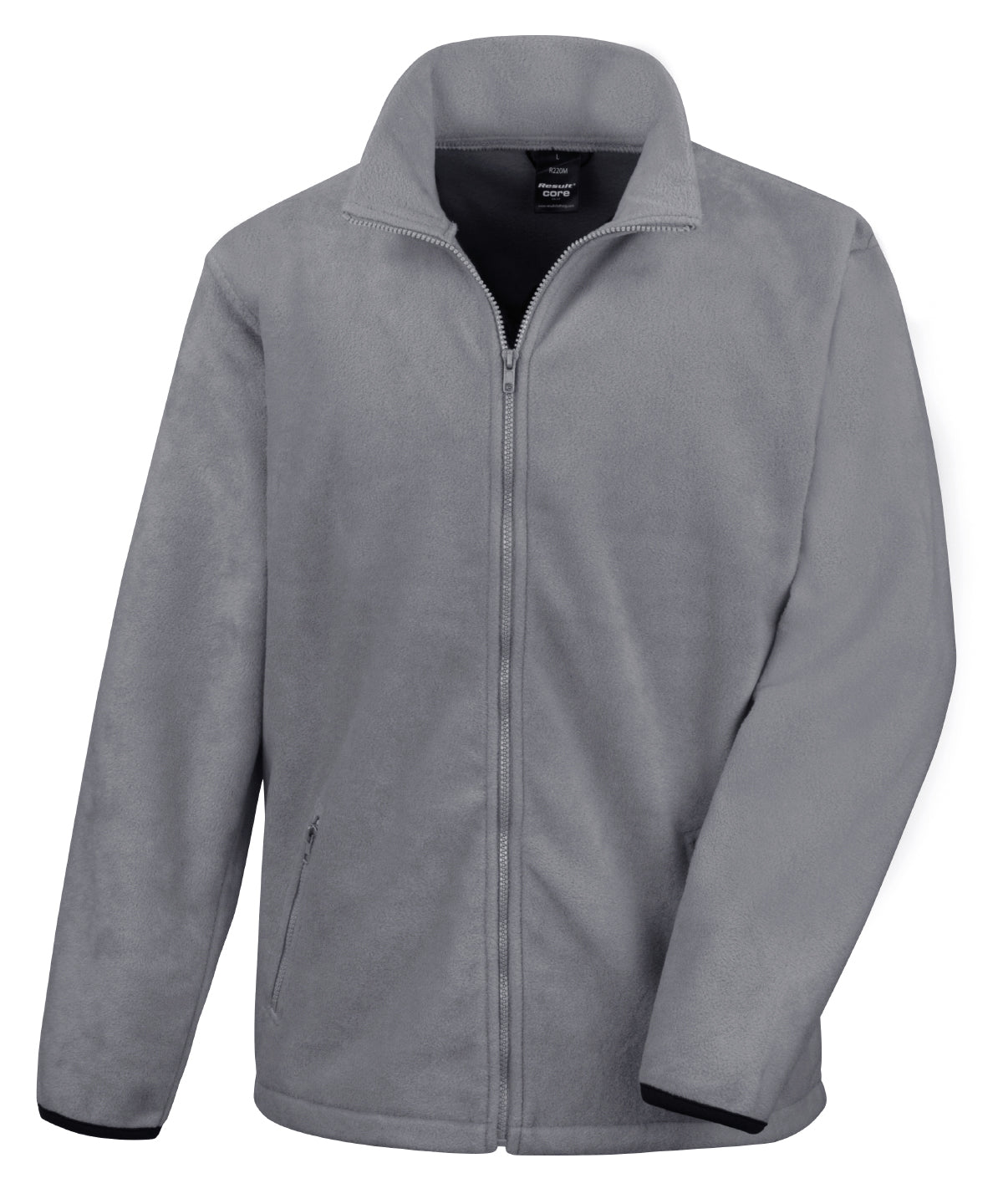 Tryck din logga på Fleece från Result Core - Anpassa Norse outdoor fleece i färgen Mörkgrå för företag, föreningar och privatpersoner