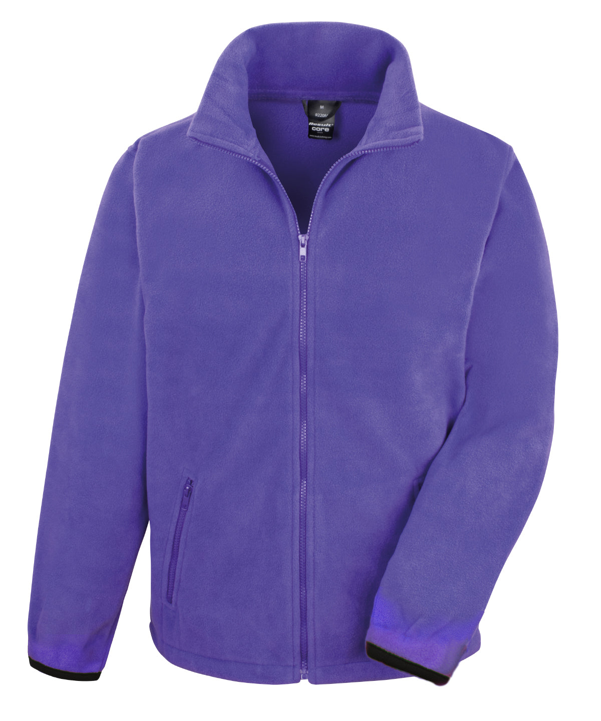 Tryck din logga på Fleece från Result Core - Anpassa (R220X) Norse outdoor fleece i färgen Mellanlila för företag, föreningar och privatpersoner