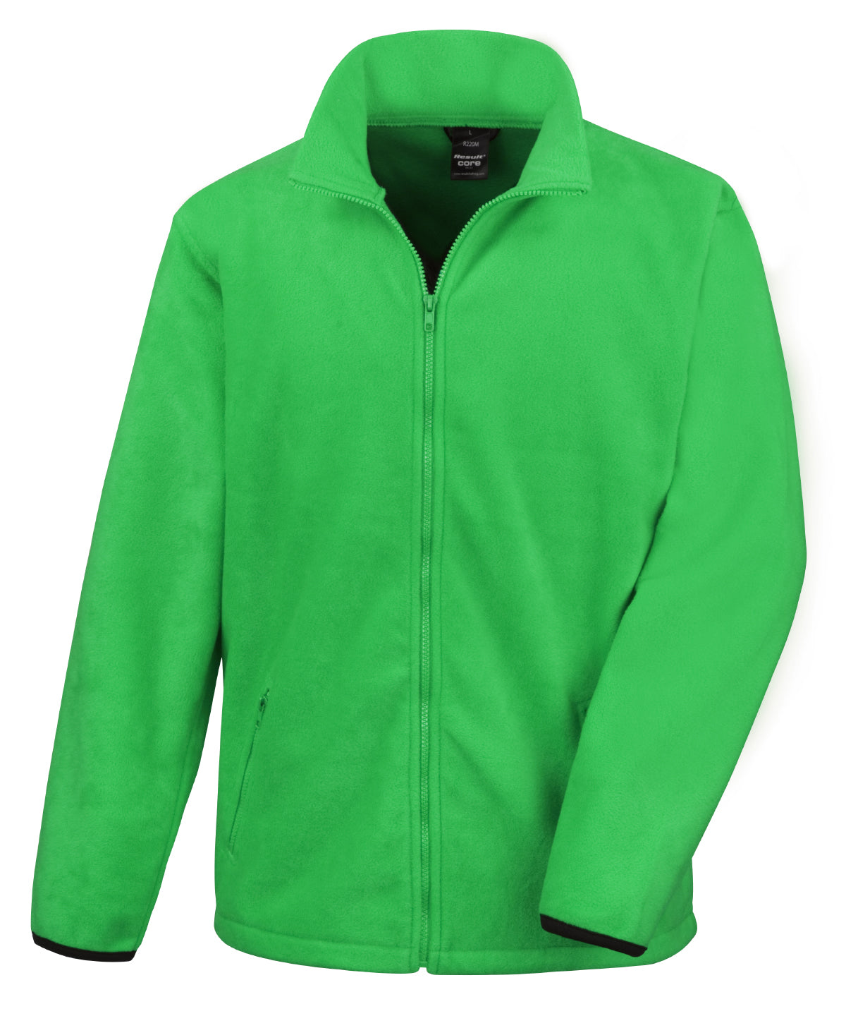 Tryck din logga på Fleece från Result Core - Anpassa (R220X) Norse outdoor fleece i färgen Ljusgrön för företag, föreningar och privatpersoner