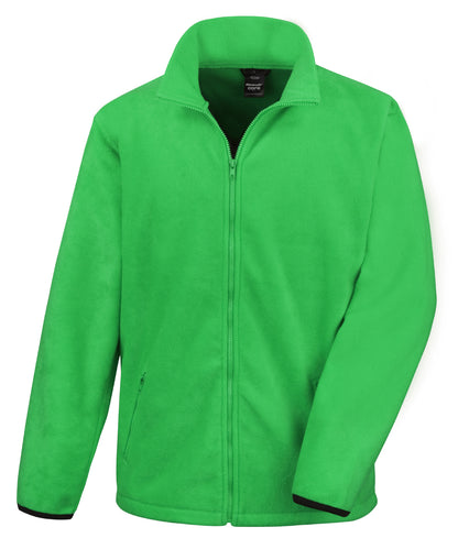 Tryck din logga på Fleece från Result Core - Anpassa Norse outdoor fleece i färgen Ljusgrön för företag, föreningar och privatpersoner