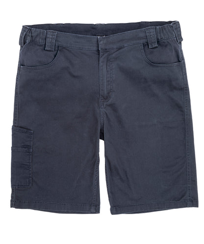 Tryck din logga på Shorts från Result Workguard - Anpassa Superstretch slim chino shorts i färgen Marinblå för företag, föreningar och privatpersoner