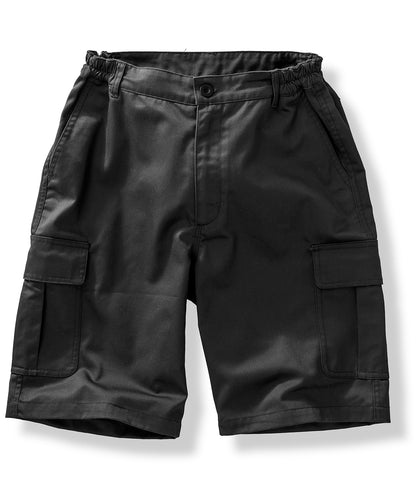 Tryck din logga på Shorts från Result Genuine Recycled - Anpassa Shorts i återvunnet material med arbetsskydd i färgen Svart för företag, föreningar och privatpersoner