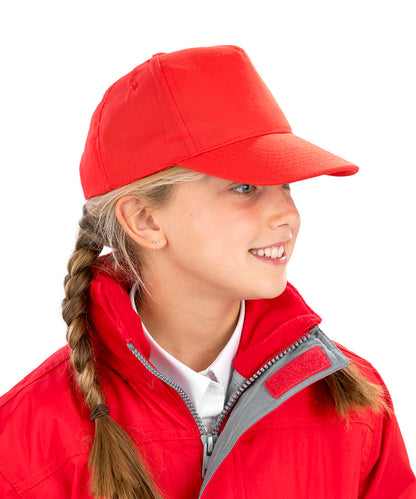 Tryck din logga på Kepsar från Result Genuine Recycled - Anpassa Core junior keps av återvunnet tryckmaterial i färgen för företag, föreningar och privatpersoner