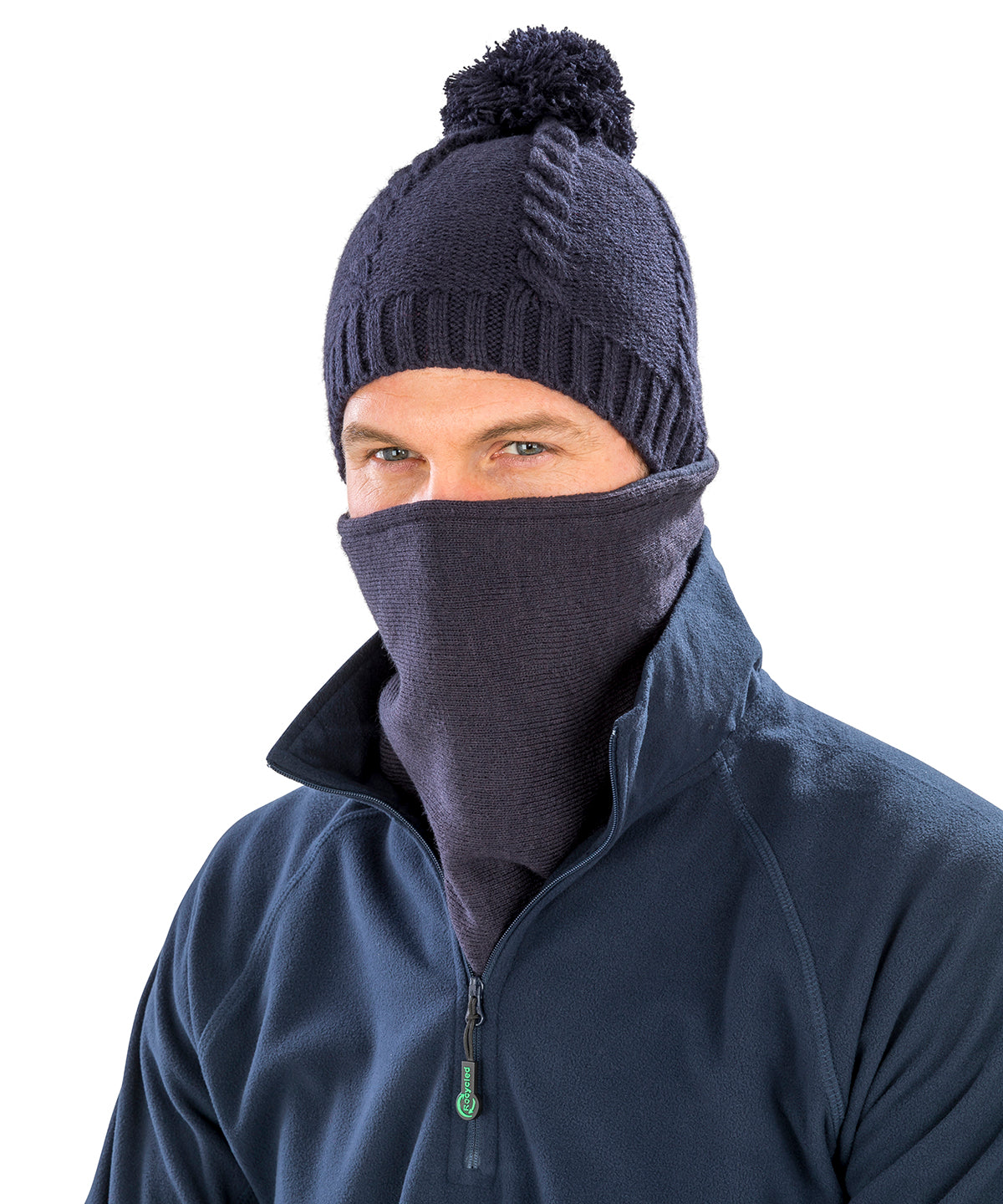 Tryck din logga på Halsvärmare från Result Winter Essentials - Anpassa (RC353) Bandit värmare för ansikte/hals/bröst i färgen för företag, föreningar och privatpersoner