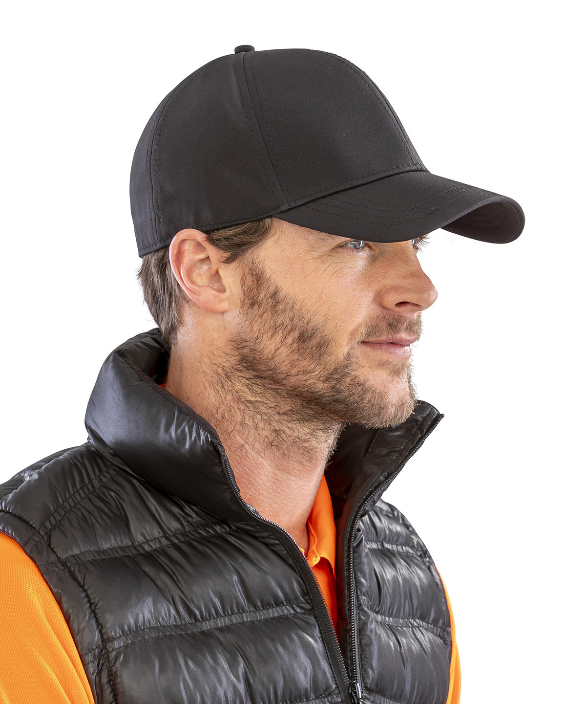 Tryck din logga på Kepsar från Result Headwear - Anpassa (RC73X) Tech performance softshell-keps i färgen för företag, föreningar och privatpersoner